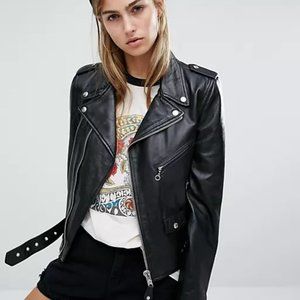 Schott Leather Biker Jacket